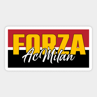 Go Milan - forza milan Sticker